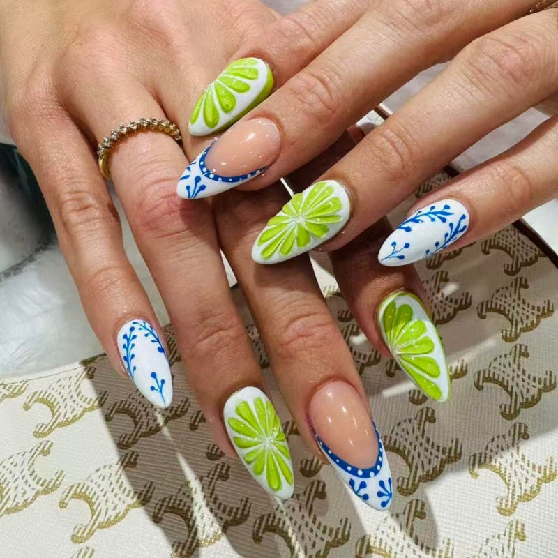 Premium Decorative Press-On Nails Kalsten