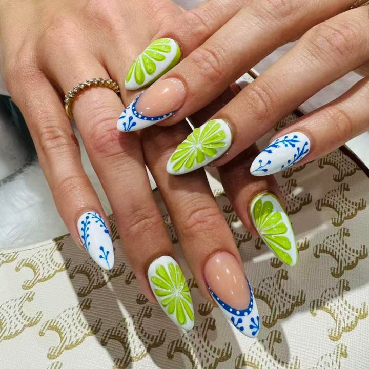 Premium Decorative Press-On Nails Kalsten