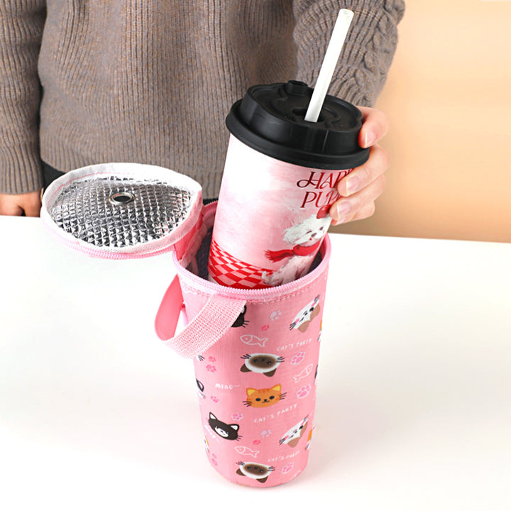 Fun Animal Print Water Bottle Holder