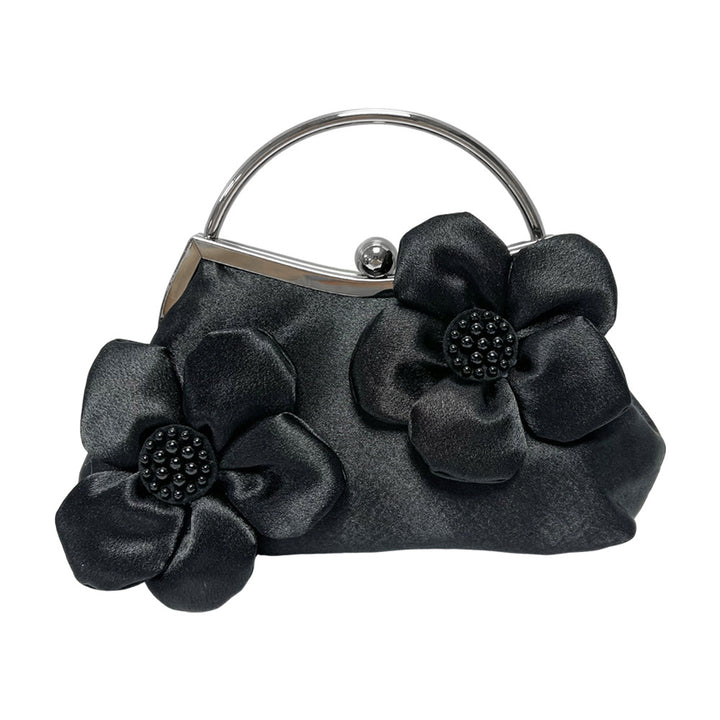 Floral Accent Clutch