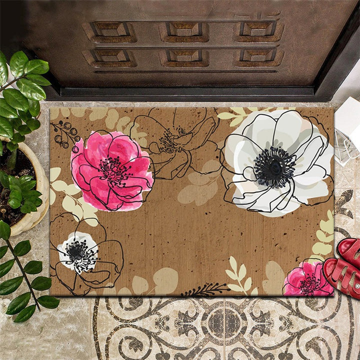 Bear-Themed Welcome Mat