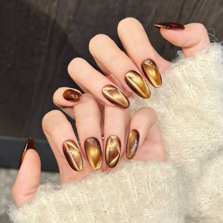 Artistic Glamour Press-On Nail Set