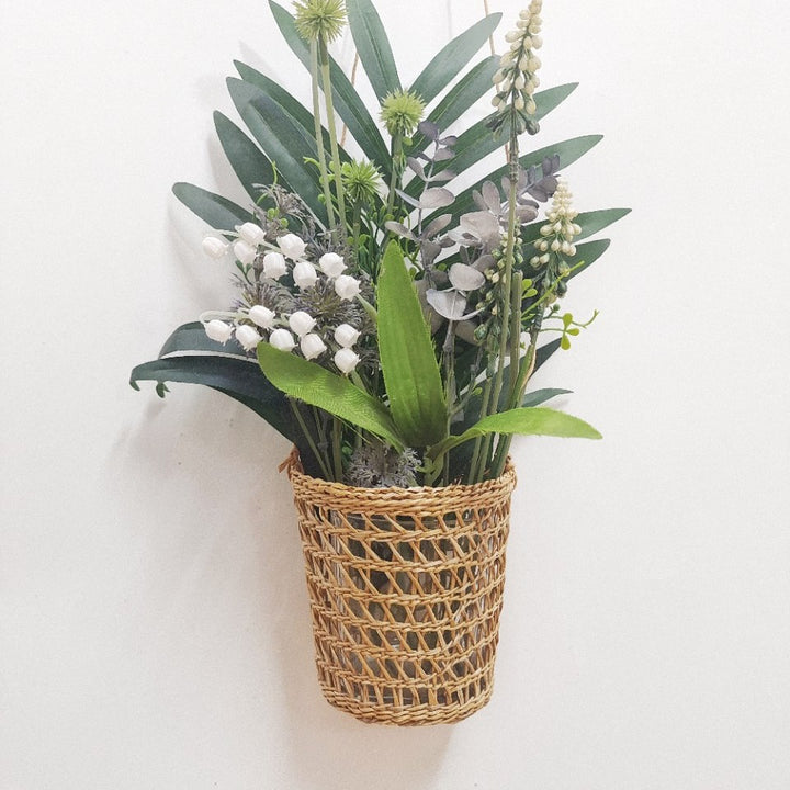 Decorative Woven Hanging Planter Kalsten