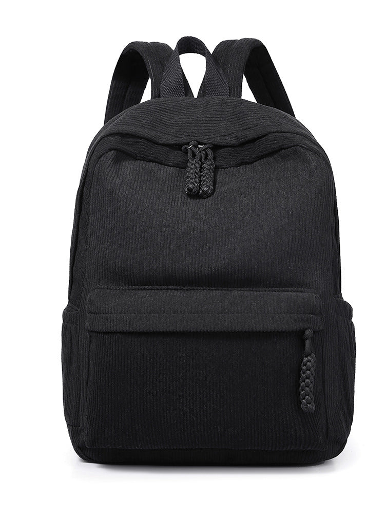 Textured Fabric Multi-Compartment Backpack Kalsten
