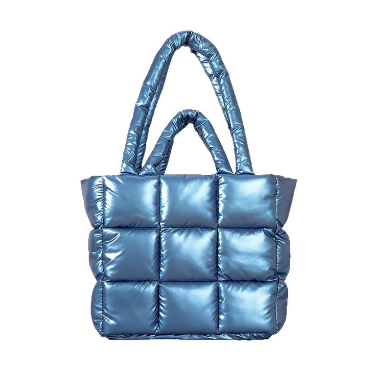Padded Puffer Tote Bag