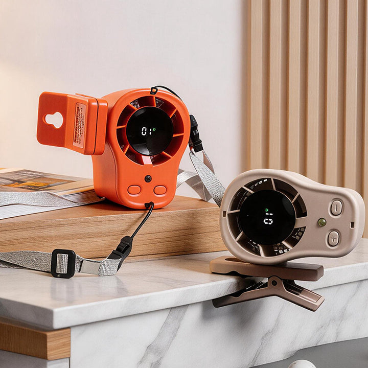 Ladies table fan with USB charging port and clamp function Kalsten