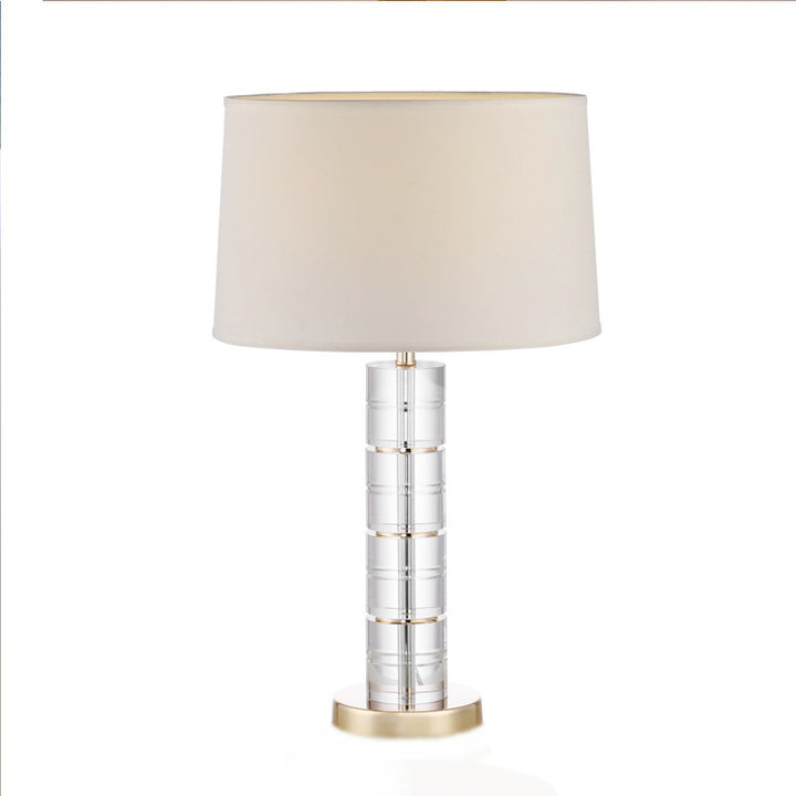 Stylish Decorative Table Lamp with Crystal Base
