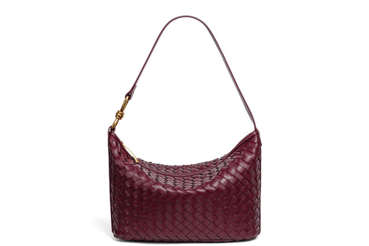 Woven Leather Hobo Bag Kalsten