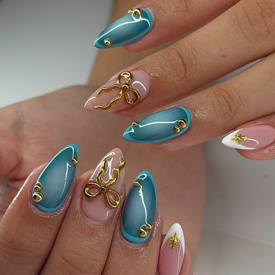 Glamorous Stiletto Nail Extensions Kalsten