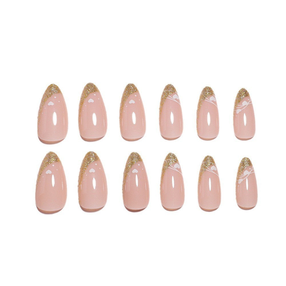 Decorative Press-On Nail Set Kalsten