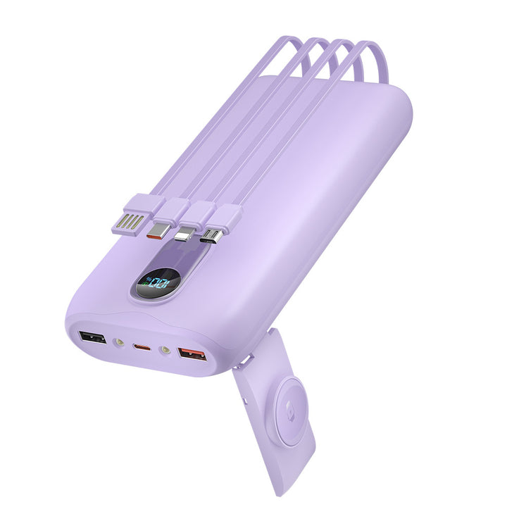 Portable power bank with integrated wireless charging function Kalsten