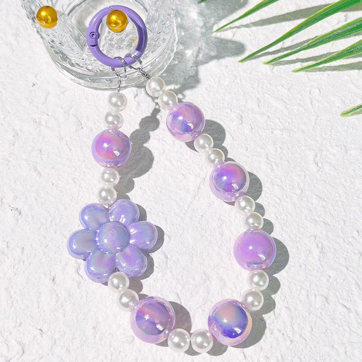 Floral Beaded Phone Chain kalsten