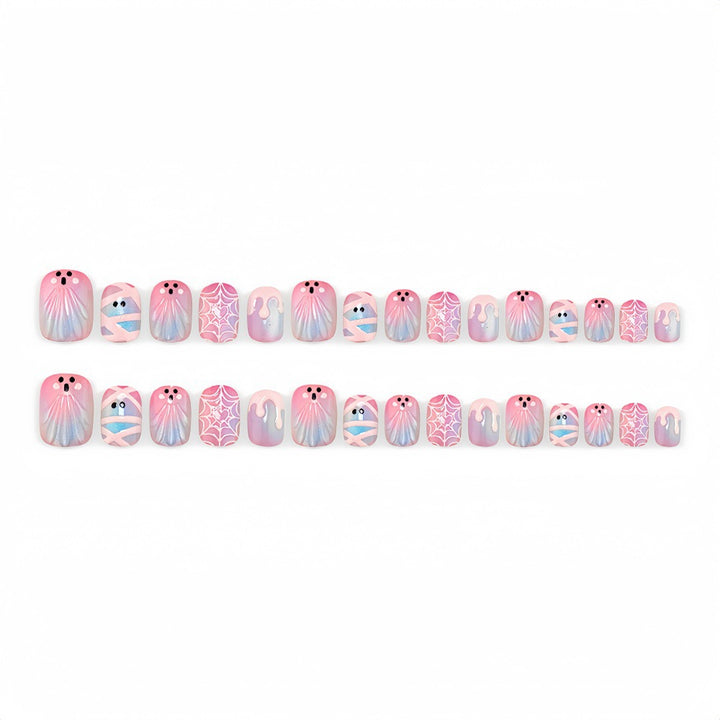 Creative art nails with playful underwater motif Kalsten
