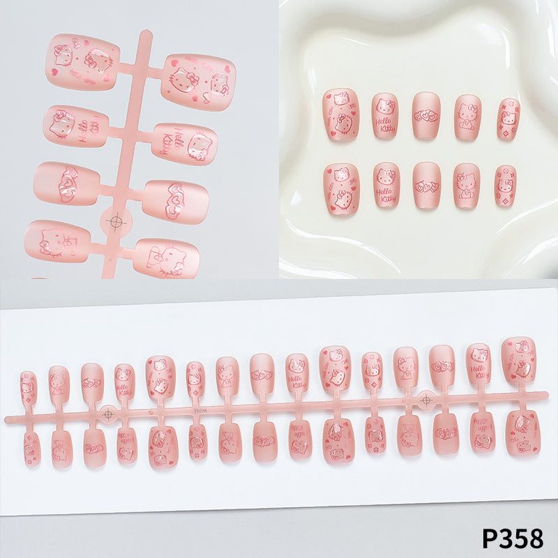 Hello Kitty Themed Press-On Nail Set Kalsten