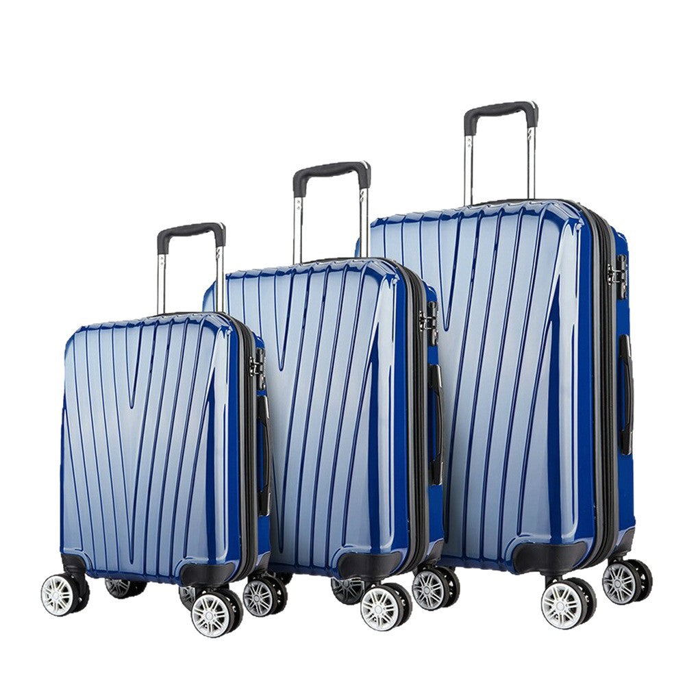 Unisex Sturdy Multi-Size Hard Shell Luggage Set Kalsten