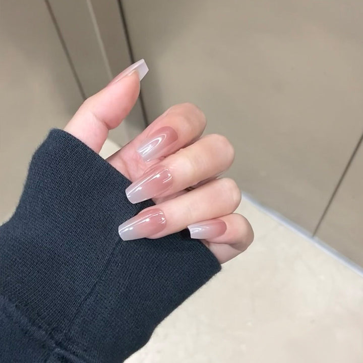 Premium Glossy Almond-Shaped Press-On Nails Kalsten 1789388672