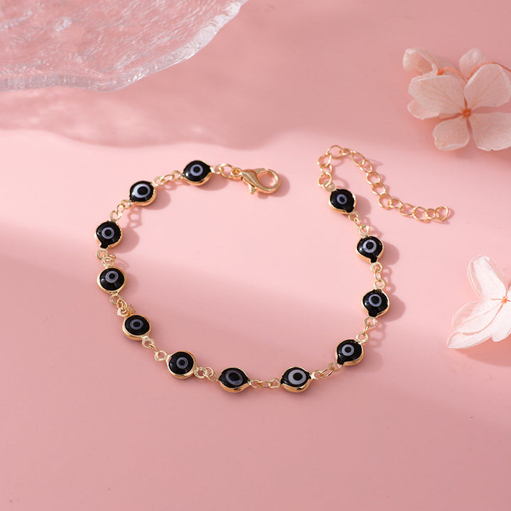 Decorative Evil Eye Charm Bracelet Kalsten