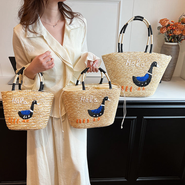 Handcrafted Woven Tote