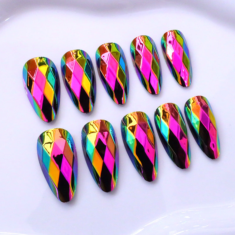 Decorative Acrylic Stiletto Nail Tips Kalsten