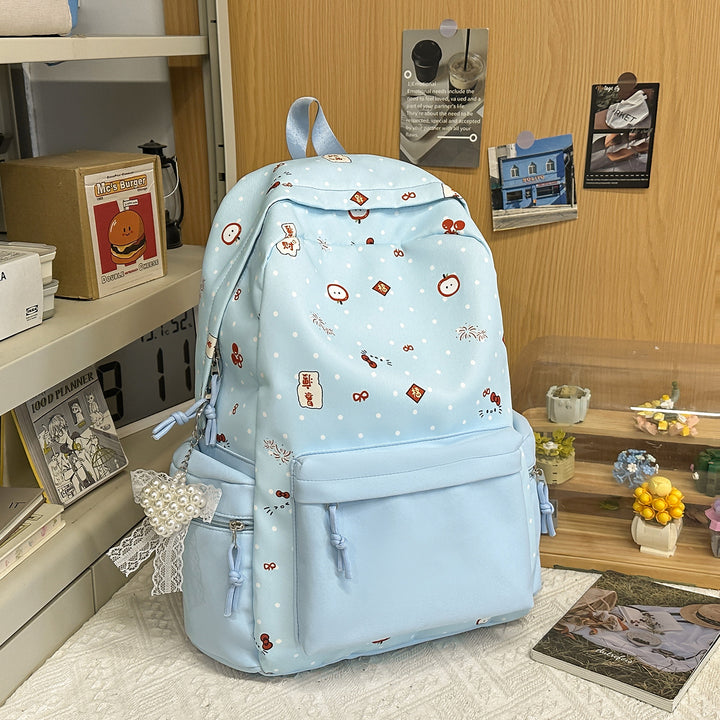 Playful Illustrated Cartoon Backpack Kalsten