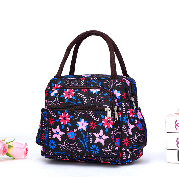 Cat Pattern Insulated Lunch Tote Kalsten