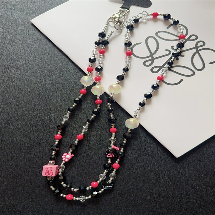 Decorative Multi-Color Beaded Necklace Kalsten