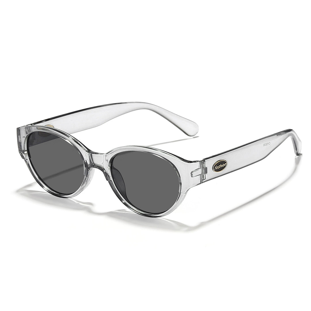 Women's fashionable sunglasses with transparent frame and ergonomic design Kalsten