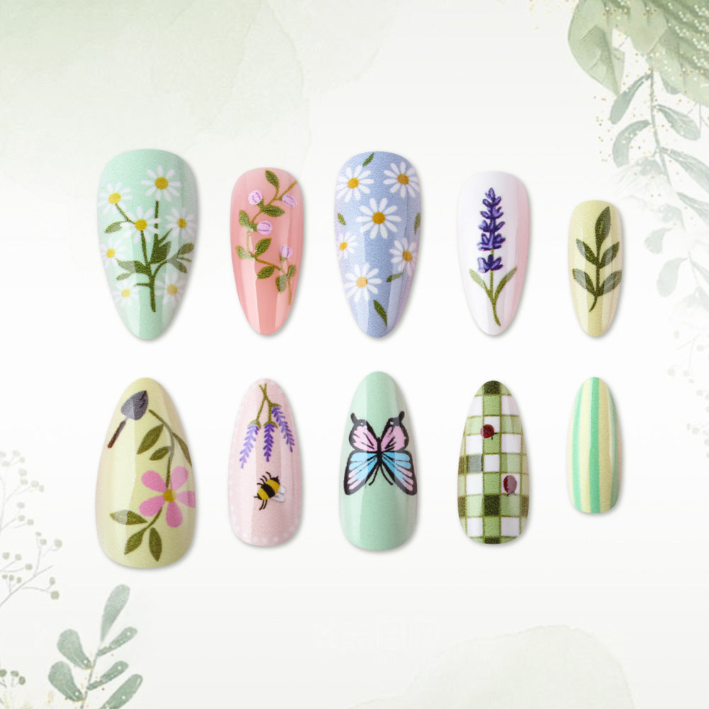 Artistic Floral Nail Art Kalsten 1787542804