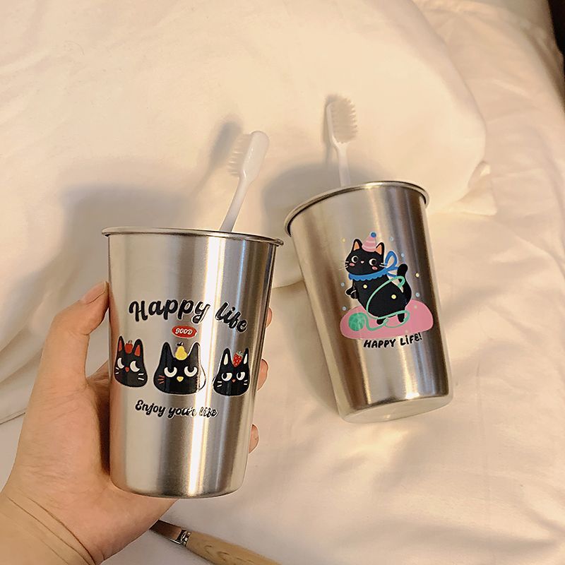 Stainless Steel Toothbrush Holder with Playful Animal Design Kalsten