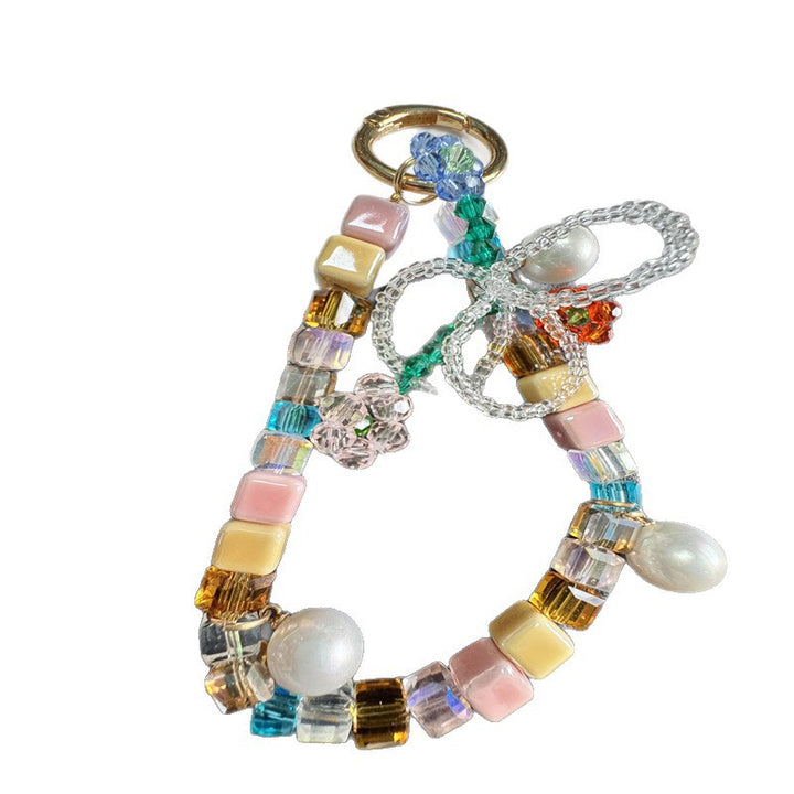 Colorful Beaded Phone Charm Lanyard Kalsten