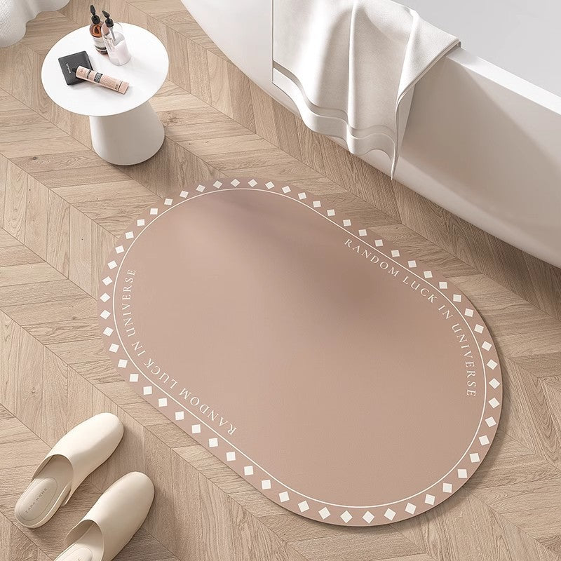 Inspirational Quote Bath Mat Kalsten