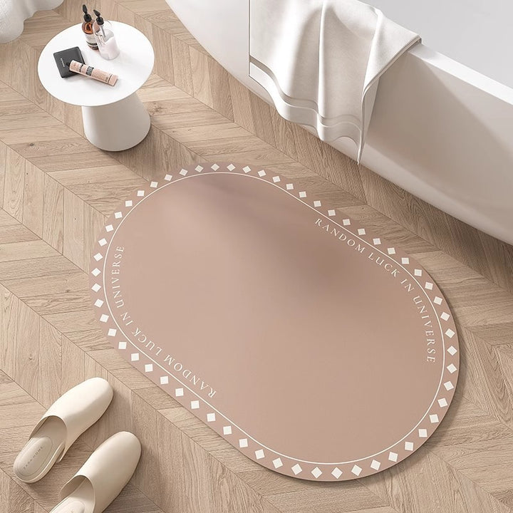 Inspirational Quote Bath Mat Kalsten