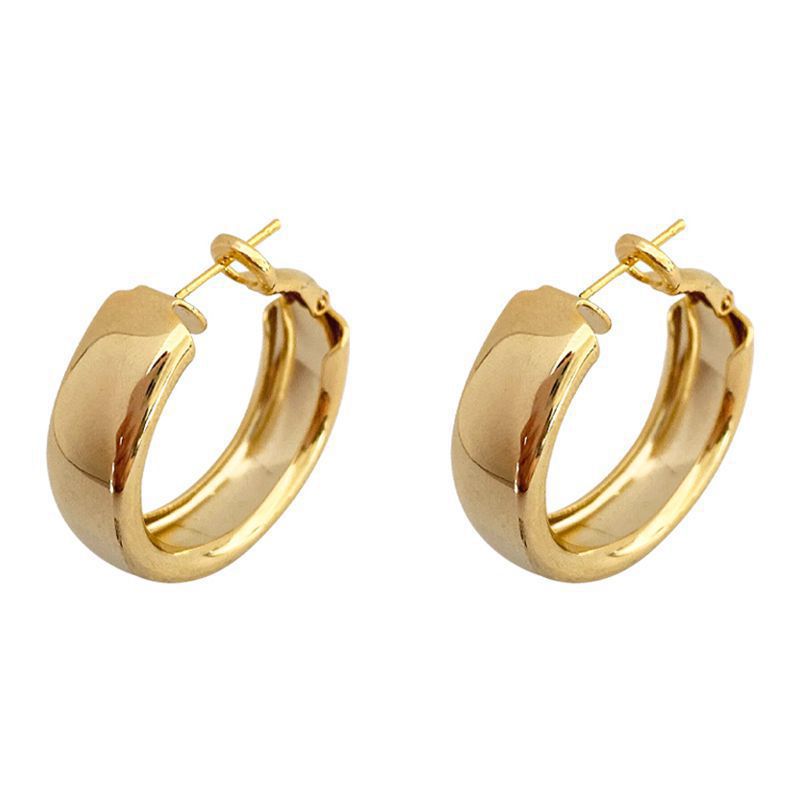 Fashionable Hoops Made of High-Quality Precious Metal Kalsten