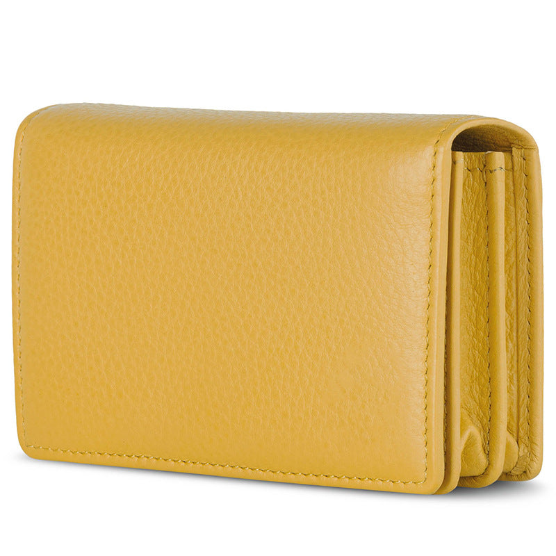 Sleek Textured Leather Wallet Kalsten