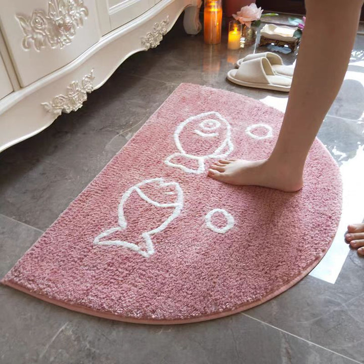Soft Plush Oval Bath Rug Kalsten