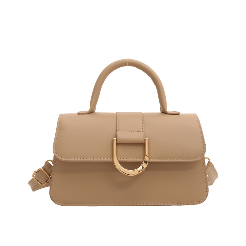 Elegant Structured Handheld Satchel