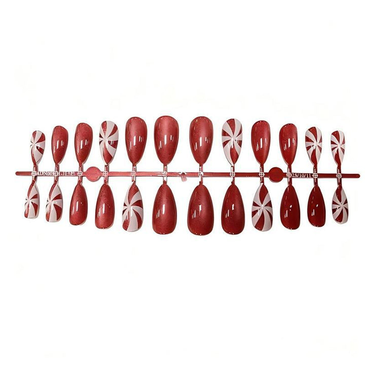 Glittery Stiletto Press-On Nail Set Kalsten