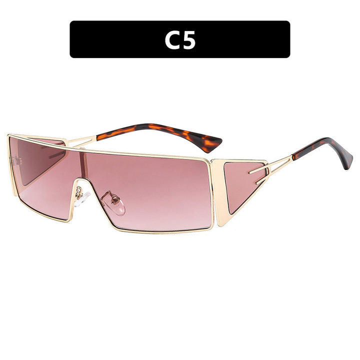 Women geometric sunglasses with futuristic design and durable frame Kalsten