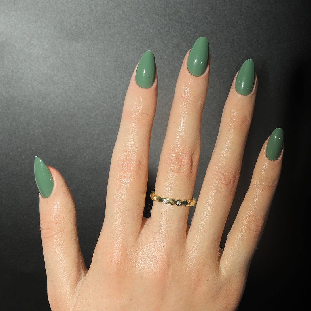 Elegant Almond-Shaped Press-On Nails Kalsten 1789085791