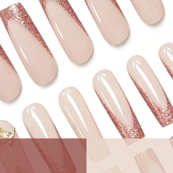 Decorative Glittery Nail Enhancements Kalsten