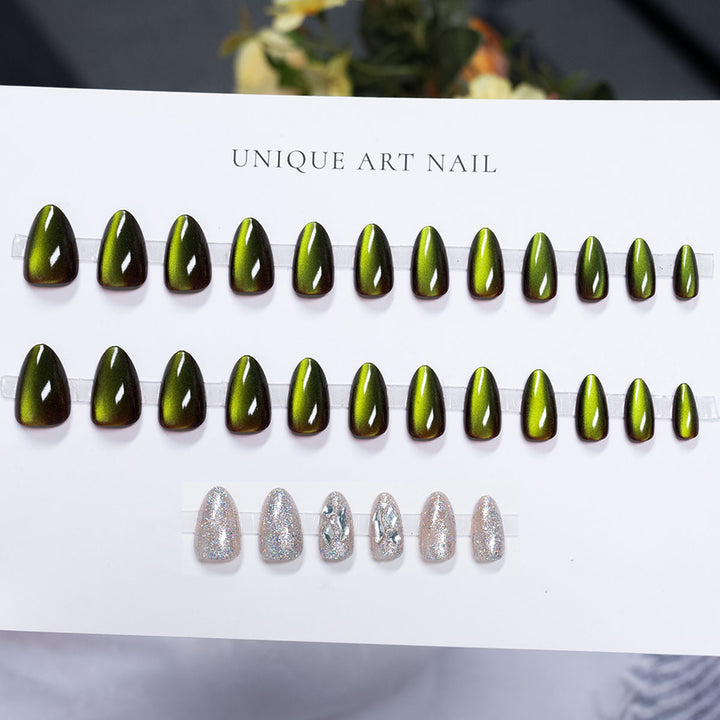 High Shine Press-On Nail Art