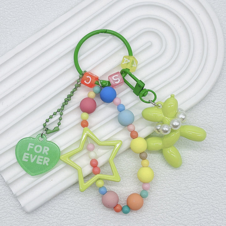 Colorful Themed Charm Keychain kalsten