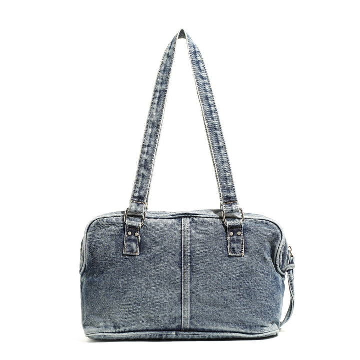 Denim Handheld Tote Bag