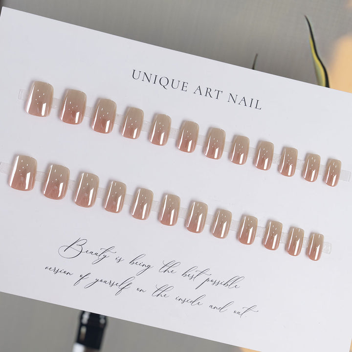 Long-Lasting Glossy Press-On Nail Set