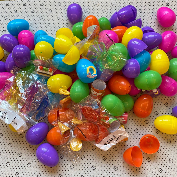 Colorful Plastic Easter Eggs Set Kalsten