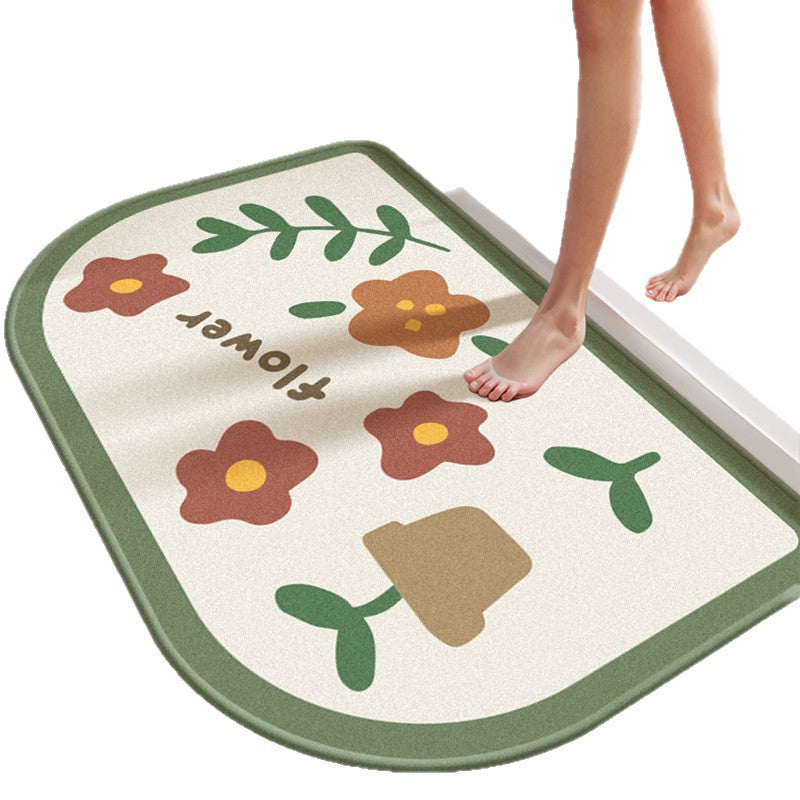 Non-Slip Inspirational Bathroom Mat Kalsten