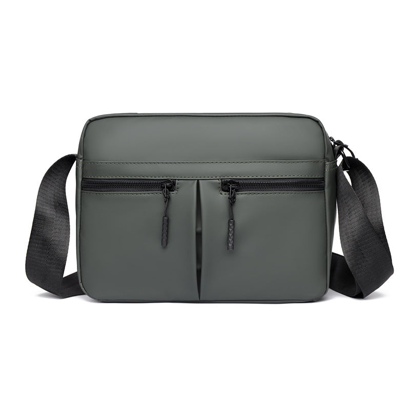 Sleek Dual-Zippered Utility Crossbody Bag Kalsten