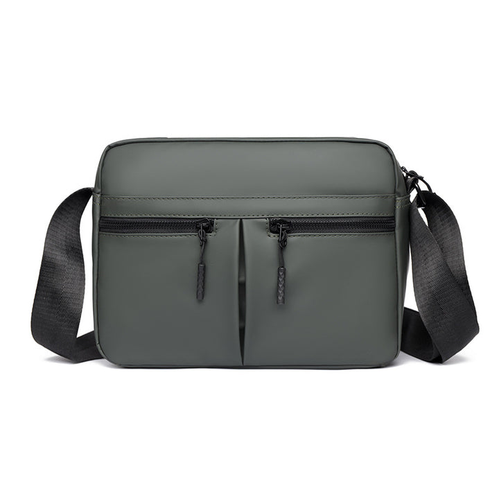 Sleek Dual-Zippered Utility Crossbody Bag Kalsten
