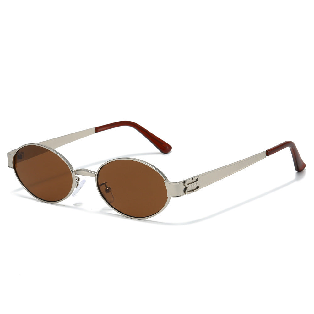 Vintage-Inspired Oval Sunglasses Kalsten