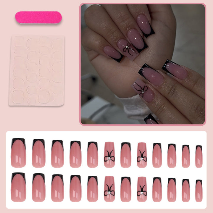 Acrylic nail set with elegant details Kalsten